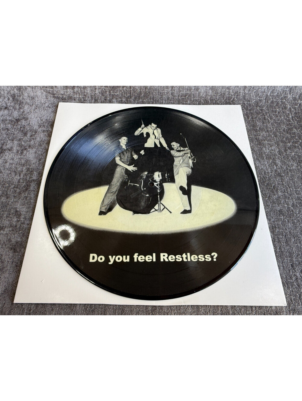 Restless Do You Feel Restless‎ 12 Vinyl LP Picture Disc Rockabilly Psychobilly